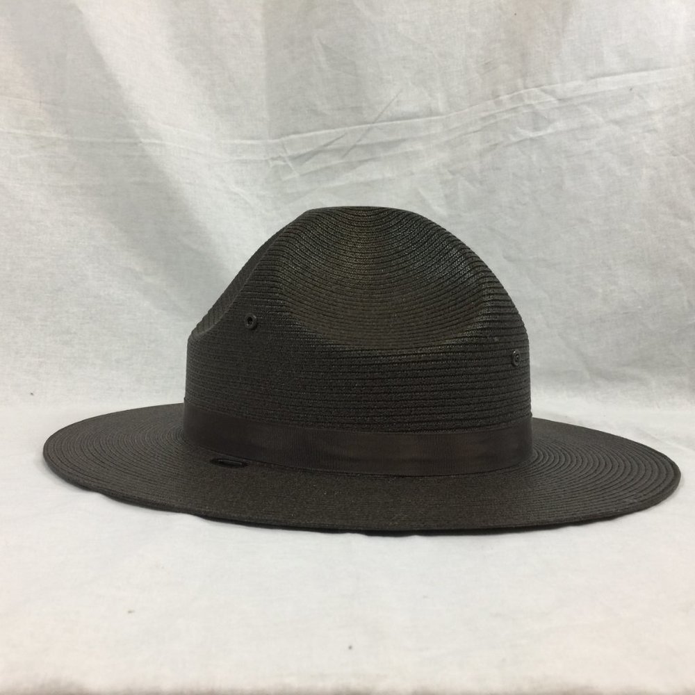 Stratton Hat Straw Brown 7 3/8  Trooper Police - Picture 12 of 14